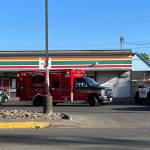 Police are investigating a death that occurred Wednesday morning at a North Aberdeen convenience store. (Courtesy photo / David Marcell)