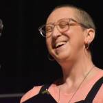 Matthew N. Wells / The Daily World
Rachel Lazzar, an alto singer who was practicing a solo Tuesday night at The Bishop Center for the Performing Arts, sung sweetly. She seemed to enjoy herself, as did many of her fellow singers.