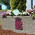 Matthew N. Wells / The Daily World
All things grow with love, a message planted next to white, red and pink petunias, is one that Hoquiam Beautification Team hopes will spread throughout Hoquiam. While past vandalism is discouraging, its seen as coming from 1% of the population.