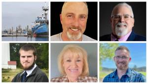 Westport has five candidates registered in the primaries for the mayor's seat in 2023. (Collage / The Daily World)