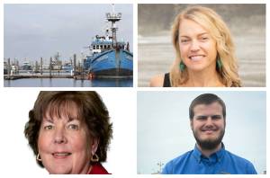 The Daily World
Candidates for the upcoming election for position five of the city council of Westport. Pictured, top left going clockwise: Darcia Davis, Brylie K. Jarnes and Kathryn Franzen