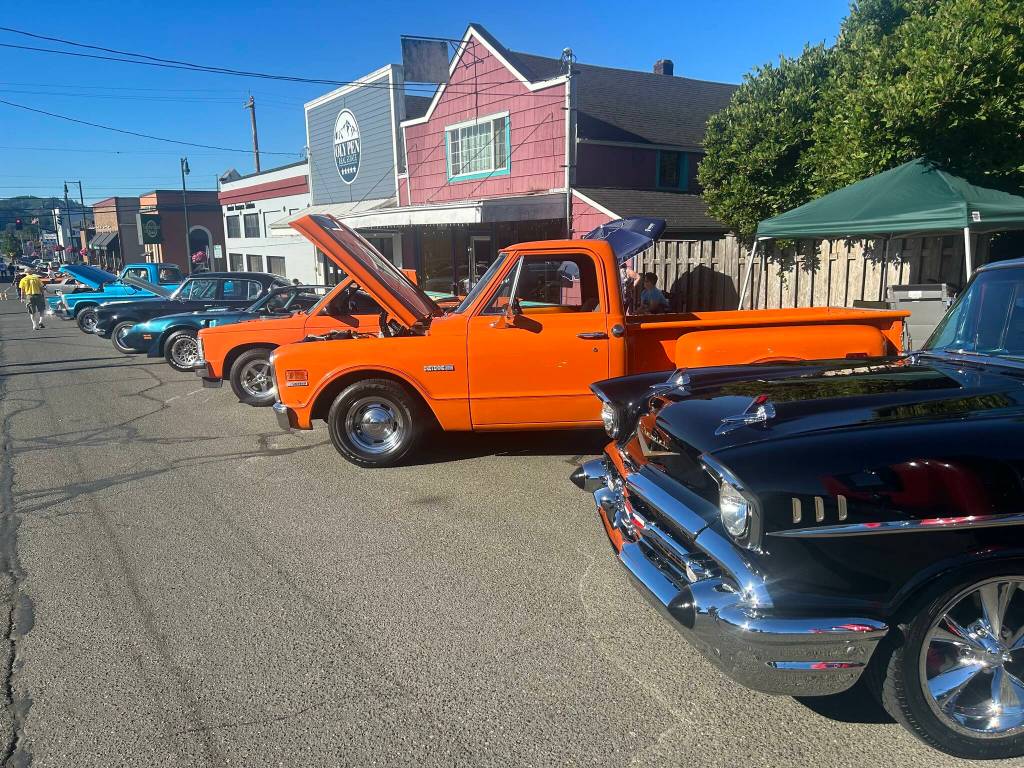Lillian Saeger / The Daily World
Montesanos streets carried a touch of class as they were adorned with classic automobiles during the Historic Montesano Car Show on July 15.