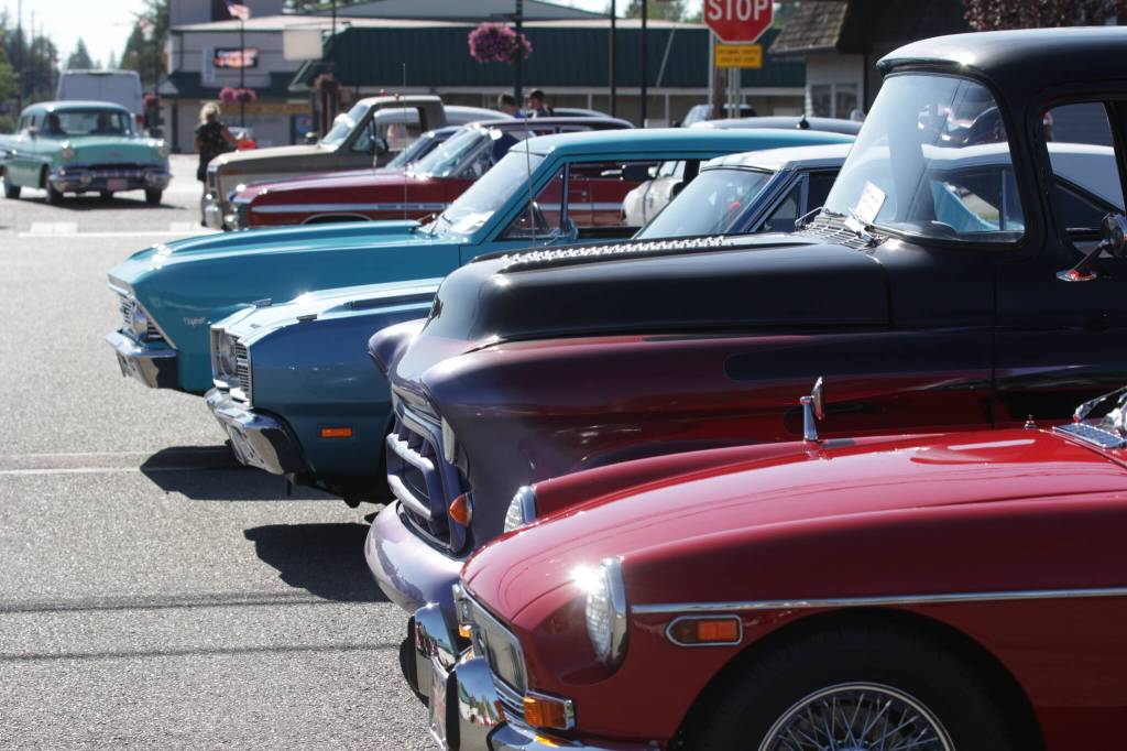 Michael S. Lockett / The Daily World
Test of Time Car Club took part in McClearys National Night Out event on August 1.