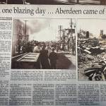 Matthew N. Wells / The Daily World
Part of a story, with pictures, of the 100th anniversary of the Aberdeen fire. The fire, Oct. 16, 1903, wiped out most of Aberdeen. A fire leveled 10 blocks of downtown on Oct. 16, 1903  a day that came to be known as Black Friday, the article from 2003 states.