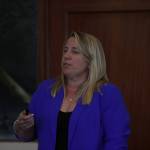 Ruth Rivas makes the defenses closing statements during a trial centered on a shooting that occurred in Hoquiam last September. (Michael S. Lockett / The Daily World)