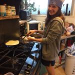 In 2015, then 17-year-old Zoé Roux shows her culinary talents to the Ruyle family, who hosted Roux for part of the 2015-16 academic year. Roux, from France, is now pursuing a cosmetic engineering masters degree from Université Catholique de lOuest in Guingamp, France. Roux is one year away from her degree. While Roux spent just one year in the US, she said it was the best year of her life. (Provided photo)