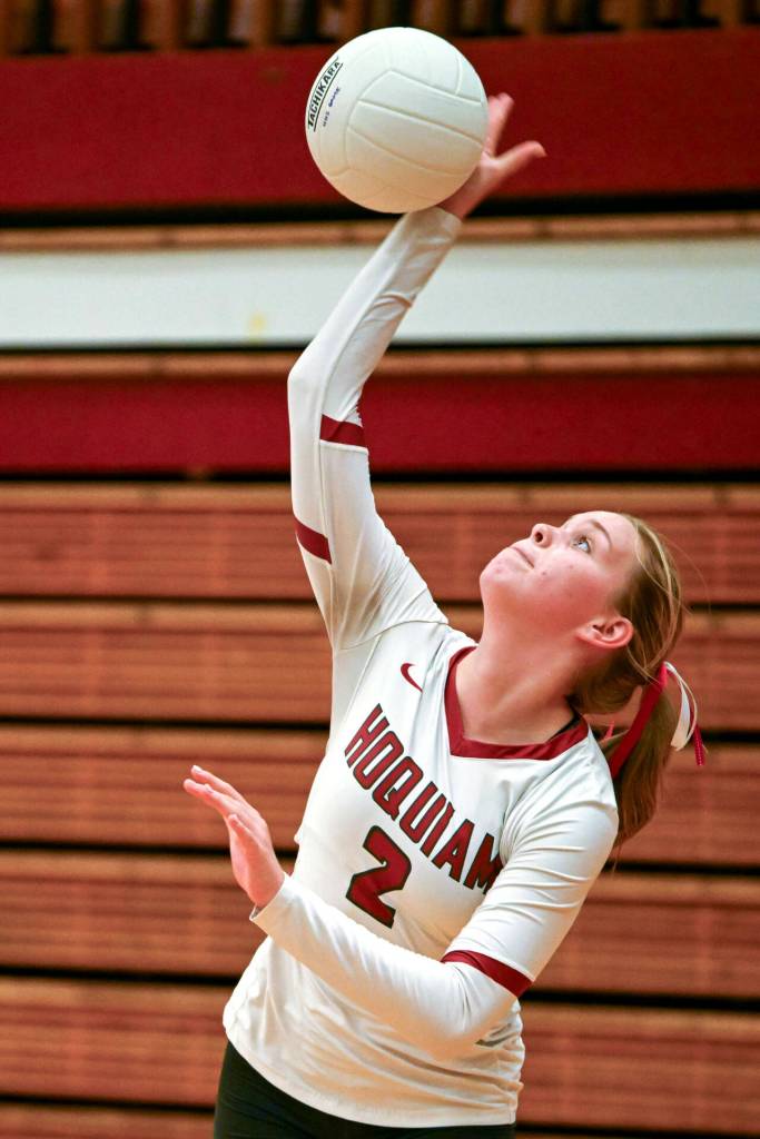 PHOTO BY FOREST WORGUM Hoquiam senior Kristina Goulet