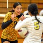 DAILY WORLD FILE PHOTO North Beach middle blocker Kayla Eastman (2)