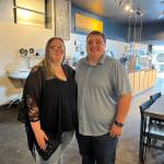 Matthew N. Wells / The Daily World
Jessica and Daniel Crocker, who also own Waughs Mens and Womens Apparel, are the new owners of the downtown Tinderbox Coffee Roasters  113 E. Wishkah St., in Aberdeen. The Crockers, who officially took over on Friday, want to expand the menu and aim for more consistent days and hours of operation. As of now and for the foreseeable future, theyll keep the cafe open from 7 a.m. to 4 p.m., every day.