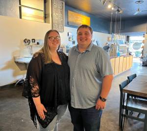 Matthew N. Wells / The Daily World
Jessica and Daniel Crocker, who also own Waughs Mens and Womens Apparel, are the new owners of the downtown Tinderbox Coffee Roasters  113 E. Wishkah St., in Aberdeen. The Crockers, who officially took over on Friday, want to expand the menu and aim for more consistent days and hours of operation. As of now and for the foreseeable future, theyll keep the cafe open from 7 a.m. to 4 p.m., every day.