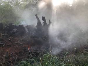 Courtesy photo / AFD
Aberdeen firefighters responded to multiple wildland fires Monday and Tuesday in South Aberdeen.