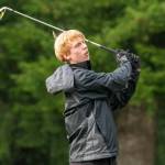 PHOTO BY FOREST WORGUM Gavin Root led the Montesano Bulldogs to victory over Kalama on Tuesday at the Grays Harbor Country Club.