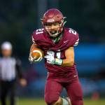 PHOTO BY FOREST WORGUM 
Hoquiam running back Dominic Standstipher, seen here in a file photo, and his Grizzlies teammates face winless Tenino on Friday.