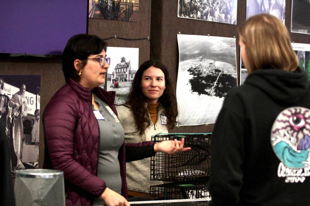 MIchael S. Lockett / The Daily World
The Marine Resource Committee summit at the Westport Maritime Museum on Oct. 13.