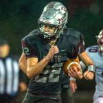 PHOTO BY FOREST WORGUM 
Montesanos Bode Poler, seen here in a file photo from Oct. 13, and the Bulldogs will look to remain unbeaten when they take on Tenino on Friday.