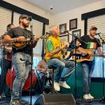 Sean Daly and the Shams play at the 20th annual Celtic Music Feis at the Galway Bay Irish Pub in Ocean Shores on Oct. 18. (Michael S. Lockett / The Daily World)