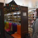 Matthew N. Wells / The Daily World
One popular place in the library is the Reading Fort, which is part of the childrens area of Hoquiam Timberland Library. Sarah Livingston, who manages the library, said children, their friends and their parents and guardians will sit in there and read together. Its a magical place, Livingston said.