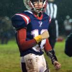 DAILY WORLD FILE PHOTO 
Pe Ell-Willapa Valley quarterback Nathan Fluke, seen here in a file photo from Oct. 13, and the Titans will face Kalama in a 2B crossover game on Saturday in Kalama.