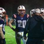 DAILY WORLD FILE PHOTO Pe Ell-Willapa Valley linebacker Cody Strozyk (20) was named to the First Team All-Central-North League defense for the 2023 season.