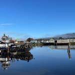 Michael S. Lockett / The Daily World
A woman was rescued from near the tugboat pier in Hoquiam after driving into the river on Nov. 11.