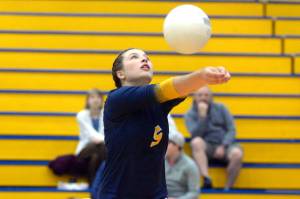 Aberdeen senior setter Cameryn Micheau
