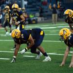 DAILY WORLD FILE PHOTO Aberdeen senior lineman Paul Baltazar (55) was named as a 2A Evergreen All-Conference Second Team offensive lineman.