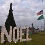 Matthew N. Wells / The Daily World
A view of Aberdeens Zelasko Parks NOEL sign shows the season to celebrate the holidays is upon Grays Harbor County.