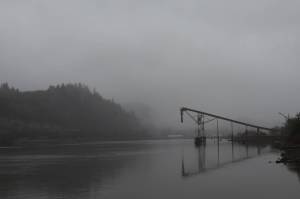 Michael S. Lockett / The Daily World
Heavy rain will swell the dark rivers of the county, leading to possible flooding.