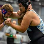 PHOTO COURTESY OF MATFOCUS.COM Grays Harbor Colleges Rocco Clark, right, competes during the GHC Open on Sunday in Hoquiam.