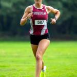 PHOTO BY FOREST WORGUM 
Hoquiams Jane Roloff won the girls 1A State Cross Country Championship in November, becoming just the second Grizzly to win an individual state cross country title.