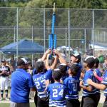 DAILY WORLD FILE PHOTO 
The Elma Little League Intermediate All-Star Team won the state title and represented the state of Washington in the Little League West Regionals in the summer.