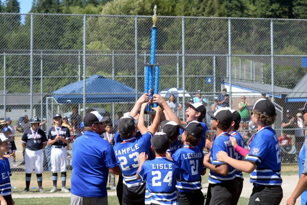 DAILY WORLD FILE PHOTO 
The Elma Little League Intermediate All-Star Team won the state title and represented the state of Washington in the Little League West Regionals in the summer.