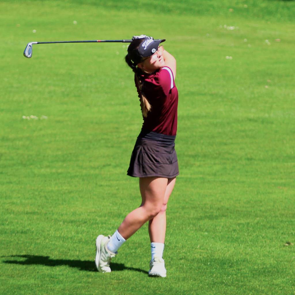 SUBMITTED PHOTO Montesano girls golfer Hailey Blancas won the 1A State title with a three-stroke victory over Elmas Olivia Moore in May.