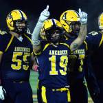 DAILY WORLD FILE PHOTO 
The Aberdeen Bobcats football team won six games for the first time in over two decades after going 6-4 and placing third in the 2A Evergreen Conference in 2023.