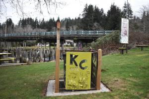 Matthew N. Wells / The Daily World
The consultants for the city of Aberdeen, David Evans and Associates, Inc. (DEA), gave a presentation on the North Aberdeen Bridge Project to Aberdeen City Council and many of its residents Wednesday night. The project has included numerous meetings with the public and will continue to engage the public as it moves forward. The move forward will not be complete without brainstorming alternatives, according to the slideshow from DEA. Many in the community want to preserve the bridge for its connection to the late-Kurt Cobain, but safety seems to be the citys No. 1 concern with the bridge.