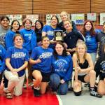 SUBMITTED PHOTO The Grays Harbor College womens wrestling team placed first at the NCWA Womens National Duals on Saturday at Hoquiam High School.