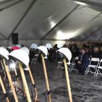 Clayton Franke / The Daily World
Summit Pacific Medical Center CEO Josh Martin addresses the crowd during the hospitals groundbreaking ceremony for its new expansion project on Wednesday, Jan. 31.