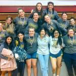 SUBMITTED PHOTO Aberdeen placed second as a team at the WIAA District 4 Girls North 1B/2B/1A/2A Sub-Regional meet on Saturday at Hoquiam High School.