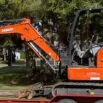 The Grays Harbor Sheriffs Office has recovered a stolen excavator taken from near Elma. (Courtesy photo / GHSO)