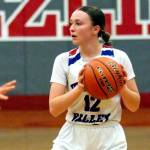 DAILY WORLD FILE PHOTO Willapa Valley guard Lauren Matlock was named to the 1B Columbia Valley All-League First Team for the 2023-24 season.