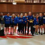 RYAN SPARKS | THE DAILY WORLD The Grays Harbor College womens wrestling team placed first at the NWAC Northwest Conference Championships on Saturday at Hoquiam High School.