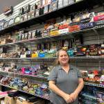 Matthew N. Wells / The Daily World
Michelle Conrad, owner of Tectonic Comics  105 E. Heron St., in Aberdeen  sounded like a fan of what Aberdeen Cash Mob does, because it is helping small businesses like hers. I know that $20 doesnt seem like a lot but it is, because people come into a business they probably have never supported before and they look around and find something thats cool about it, Conrad said. And then they buy their $20 worth. They dont have to, I dont think, but they usually do. Its really a cool, little thing that supports the community. It gets people out. I think they have a great time doing it.