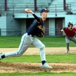 RYAN SPARKS | THE DAILY WORLD Aberdeen starting pitcher Baylor Ainsworth picked up the victory in a 16-3 win over Hoquiam on Thursday in Hoquiam.