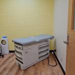 The new School-Based Health Center at North Beach Junior/Senior High School features multiple private exam rooms. (Courtesy of Leigh Rowley / Grays Harbor County Public Health)