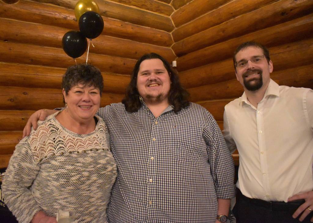From left, Anne Marie Babineau, Bryce Romero and Alex Thurston, were three of the hard-working food and drink staff who catered Fridays event. Babineau and Thurstons work through their company Kits Catering Kitchen, received numerous compliments from attendees. Anne Marie did a fantastic job, said Wil Russoul, who was part of the UNPLUGGED: Kurt Cobain Tribute Gallery team. That food was over the top amazing. The Tap Room, with Romero and Celena Taylor, worked hard to keep people refreshed. (Matthew N. Wells / The Daily World)