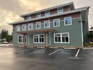 Clayton Franke / The Daily World
The city of Westport is a nearing $4 million purchase agreement for the three-story Pacific Professional Services building at 801 S Montesano St. in Westport.