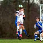 PHOTO BY FOREST WORGUM Montesanos Jules Desjour (37) scored a goal in the first half of a 3-1 win over Elma on Wednesday at Elma High School.