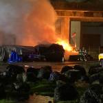 Aberdeen Police Department
Aberdeen police and fire responded to a fire in a tent near downtown early Friday morning.