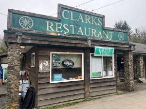 Matthew N. Wells / The Daily World
Clarks Restaurant has delicious, homemade milkshakes, fresh-cut french fries and well-made burgers. The restaurants about a 15-minute drive from downtown Aberdeen.