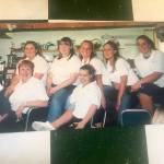 Matthew N. Wells / The Daily World
Kathy Kalkwarf, owner of Clarks since 1997  it reopened in 1998, keeps a photo album full of images that show former staff, the renovations the restaurant needed when Kalkwarf and her late husband Rich bought the place, and the old way Clarks used to look.